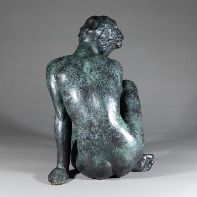 Bild 3 zu Objekt, 'Beschaulichkeit', 1924, Fritz Klimsch, H. Noack Berlin, 