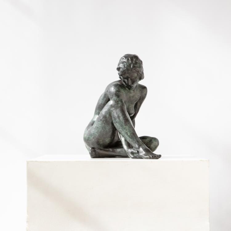 Bild 7 zu Objekt, 'Beschaulichkeit', 1924, Fritz Klimsch, H. Noack Berlin, 