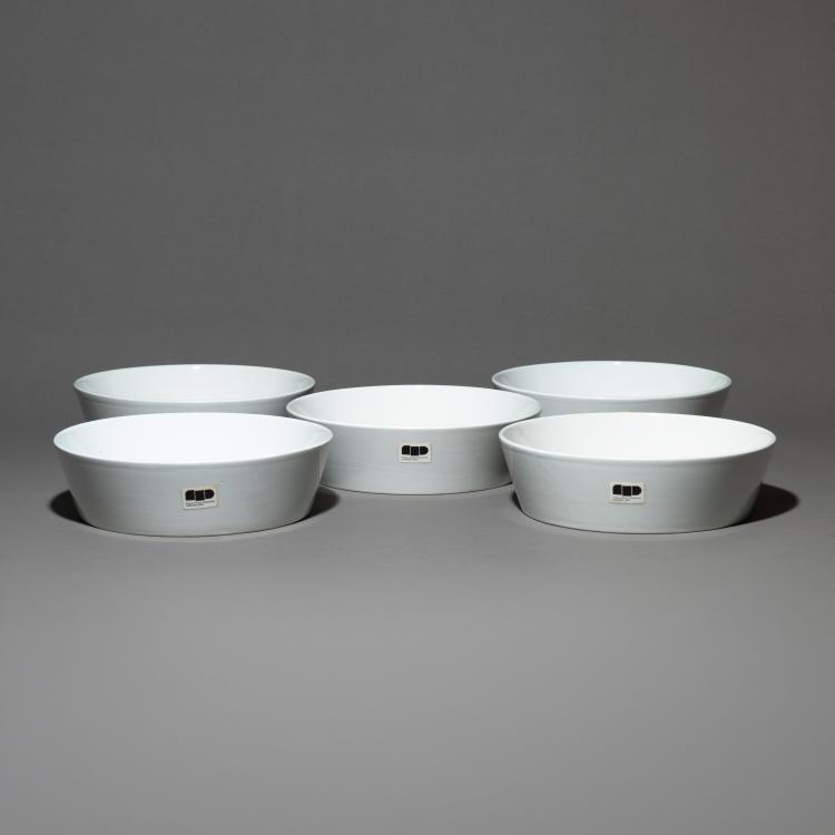 Bild 1 zu Objekt, 5 Bowls from the Fantasia Italiana Series, Gio Ponti, Pozzi, Franco, K-18 581