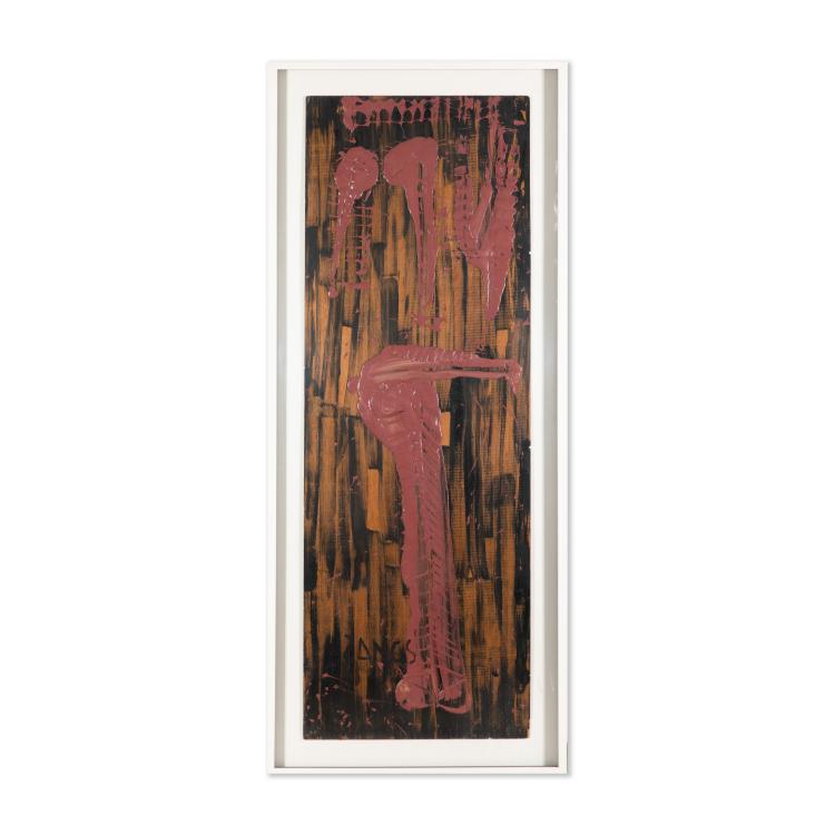 Bild 3 zu Objekt, Reliefbild (Informel), 1963, Herbert Zangs, 