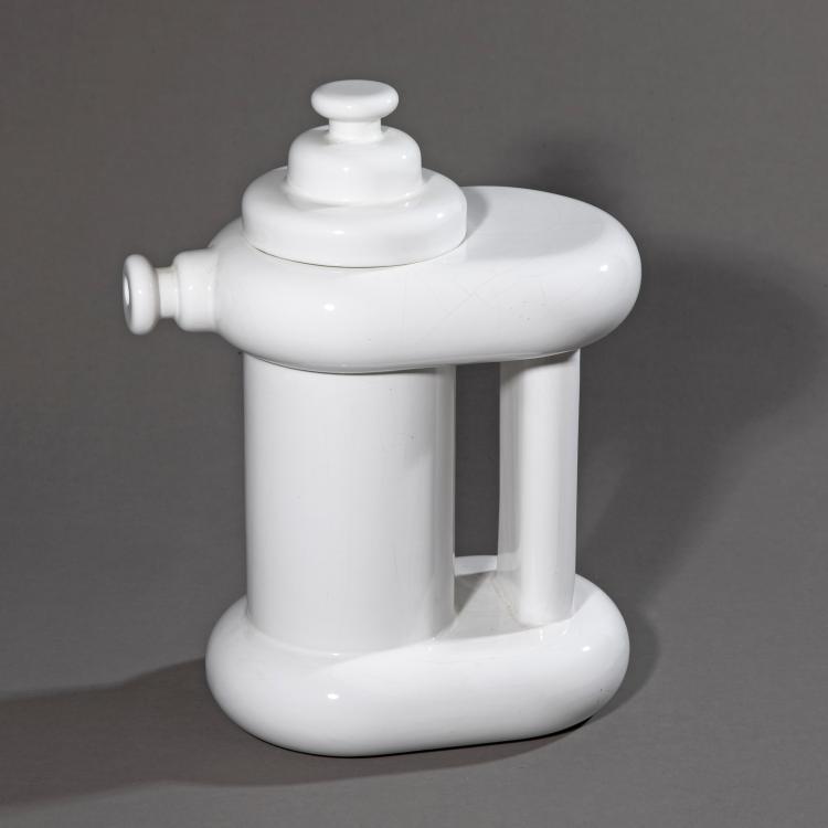 Hauptbild zu Objekt, Coffee Pot Model Cherries, Ettore Sottsass, Alessio Sarri, Sesto Fiorentino, K-18 625