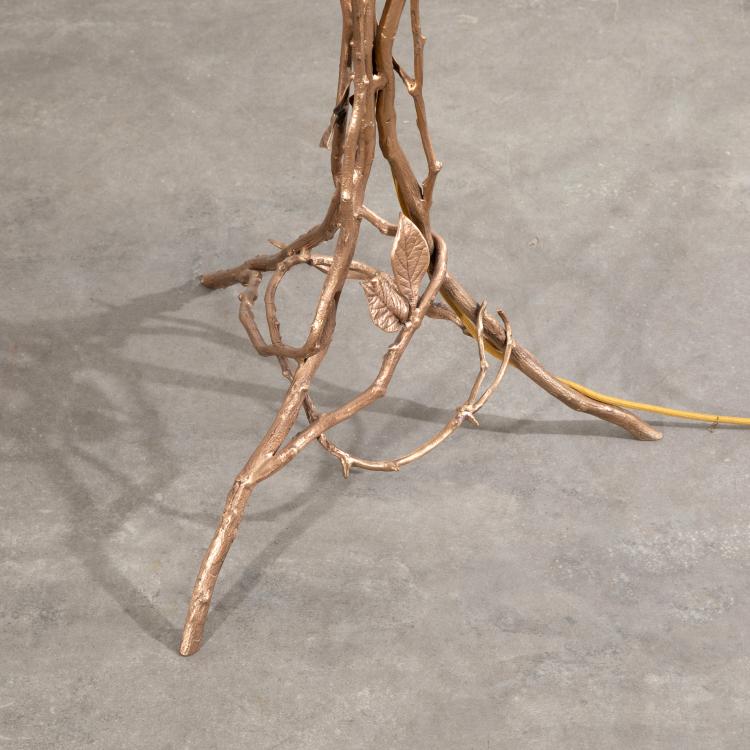 Bild 1 zu Objekt, Limitierte Bronze Stehleuchte, Jacques Goldstein, 