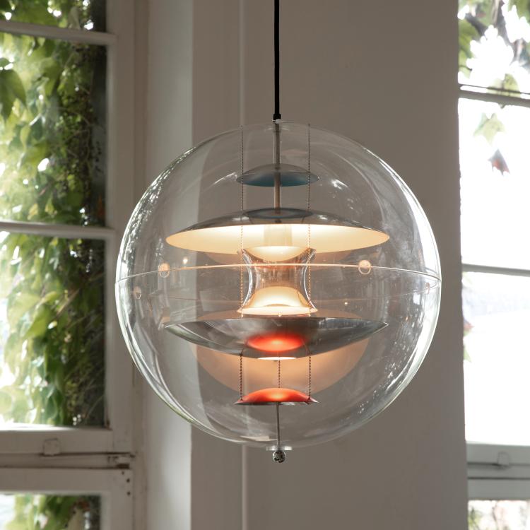 Hauptbild zu Objekt, Pendelleuchte Modell VP Globe, Verner Panton, Louis Poulsen, Kopenhagen, K-18 540
