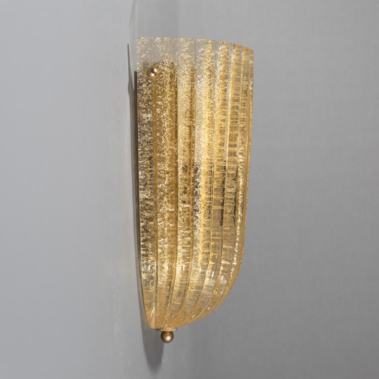 Bild 3 zu Objekt, 2 Wandleuchten Modell Rugiada, Ercole Barovier, Barovier & Toso, Murano, K-18 600