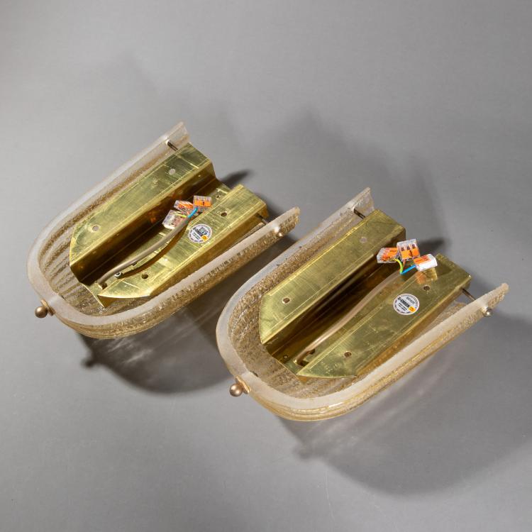 Bild 4 zu Objekt, 2 Wandleuchten Modell Rugiada, Ercole Barovier, Barovier & Toso, Murano, K-18 600