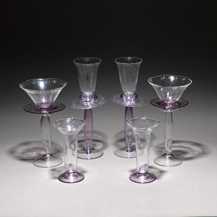 Hauptbild zu Objekt, 6 Gl&auml;ser aus der Serie Enrico, Bořek &Scaron;&iacute;pek, Driade, Corsico, K-18 689