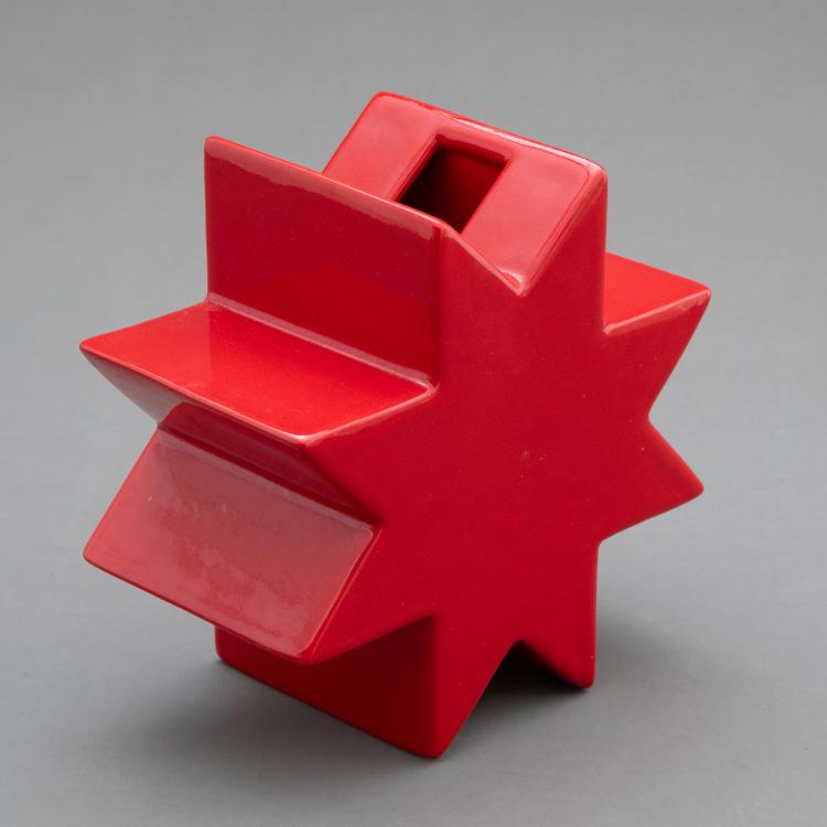 Hauptbild zu Objekt, Limited-edition, autographed Hsing vase, Ettore Sottsass, Alessio Sarri, Sesto Fiorentino, K-18 627