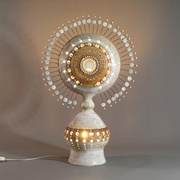Bild 2 zu Objekt, Large Table Lamp Model Soleil, Georges Pelletier, Atelier Georges Pelletier, Cannes, K-18 495