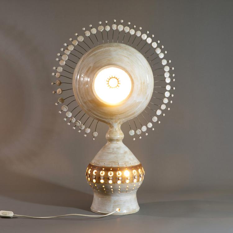 Bild 3 zu Objekt, Large Table Lamp Model Soleil, Georges Pelletier, Atelier Georges Pelletier, Cannes, K-18 495