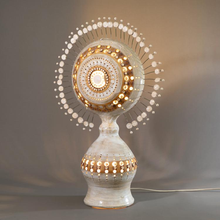 Hauptbild zu Objekt, Table Lamp Model Soleil, Georges Pelletier, Atelier Georges Pelletier, Cannes, K-18 496