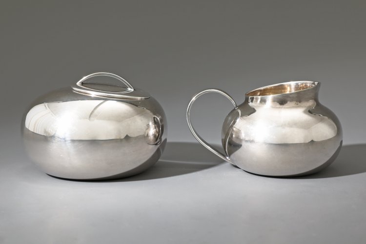 Bild 4 zu Objekt, Lino Sabattini, Teeservice Boule f&uuml;r Christofle, um 1955, Christofle & Cie, Paris, K-13 34