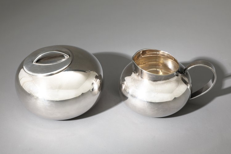 Bild 5 zu Objekt, Lino Sabattini, Teeservice Boule f&uuml;r Christofle, um 1955, Christofle & Cie, Paris, K-13 34