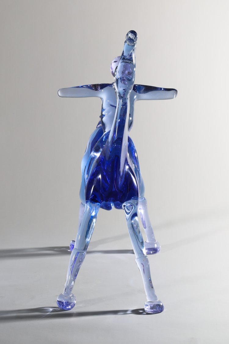 Bild 3 zu Objekt, Ermanno Nason, Gino Cenedese, Cavaliere, Omaggio a Marino Marini, Gino Cenedese, Murano, K-13 73