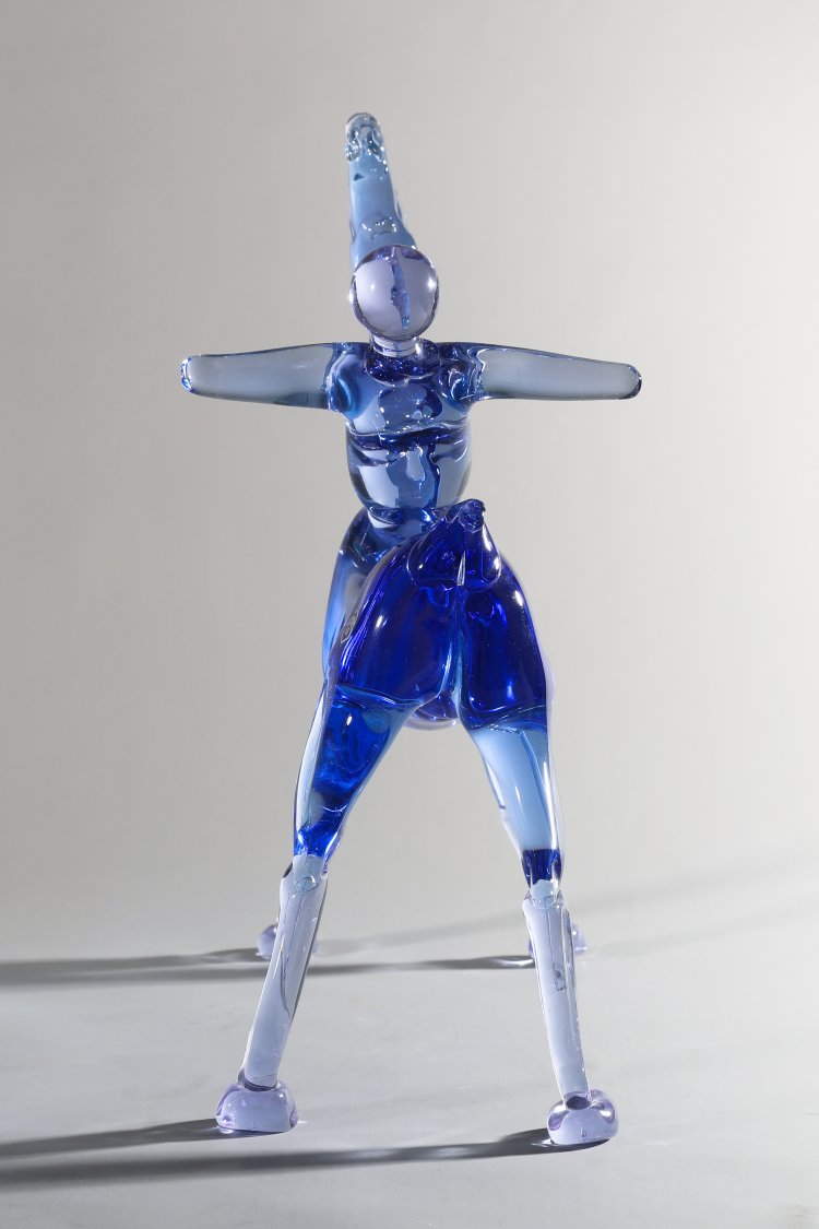 Bild 6 zu Objekt, Ermanno Nason, Gino Cenedese, Cavaliere, Omaggio a Marino Marini, Gino Cenedese, Murano, K-13 73