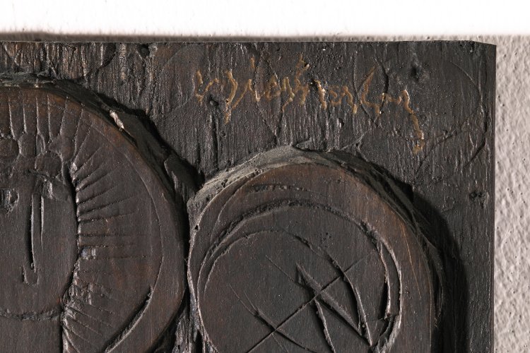 Bild 2 zu Objekt, HAP Grieshaber. Der Ostengel. 1967. Bronze Relief. Ex. XX, HAP Grieshaber, (1909 - 1981), K-13 202