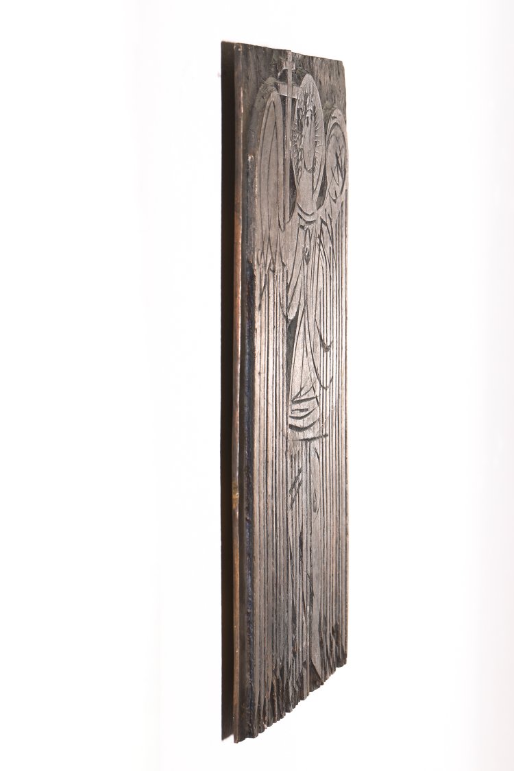 Bild 4 zu Objekt, HAP Grieshaber. Der Ostengel. 1967. Bronze Relief. Ex. XX, HAP Grieshaber, (1909 - 1981), K-13 202