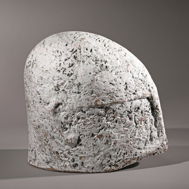 Hauptbild zu Objekt, Fritz Vehring, Sculpture White Helmet, K-13 133
