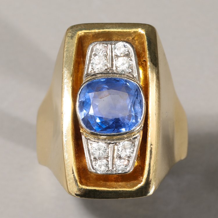 Bild 2 zu Objekt, Germany, sapphire ring, K-13 52