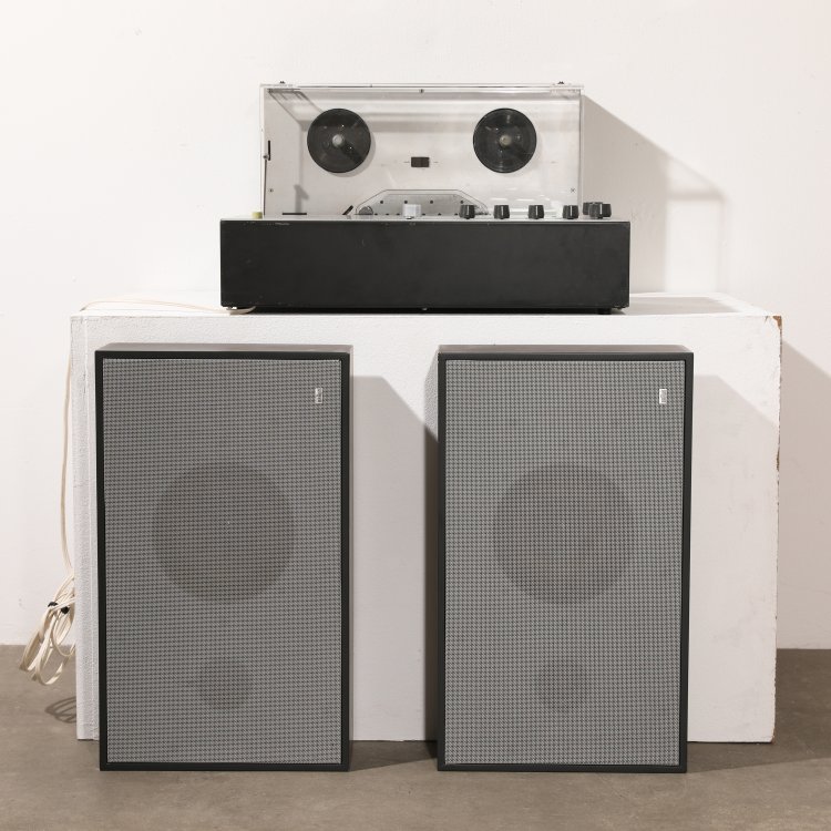 Bild 1 zu Objekt, Dieter Rams, Braun AG, Wall Stereo System: TS 45/1, TG 60, L 450, Braun, K-13 352