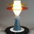 Ettore Sottsass, Memphis, Table Lamp, model Bay Lamp