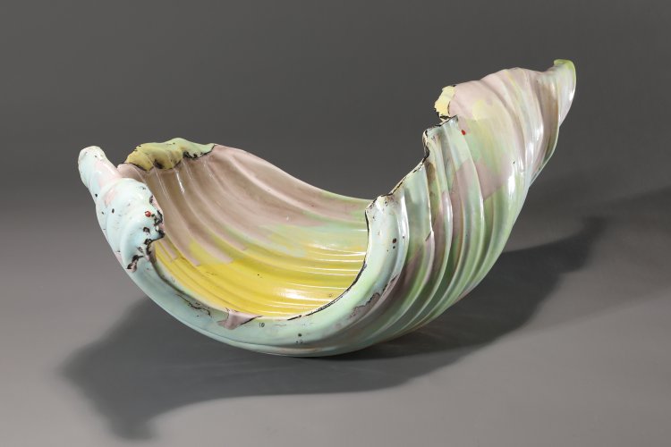 Hauptbild zu Objekt, Karl Fulle, ceramic object wave, 2010, K-13 132