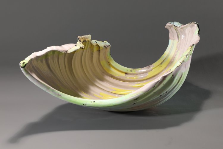 Bild 2 zu Objekt, Karl Fulle, ceramic object wave, 2010, K-13 132