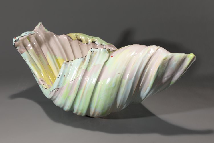 Bild 4 zu Objekt, Karl Fulle, ceramic object wave, 2010, K-13 132