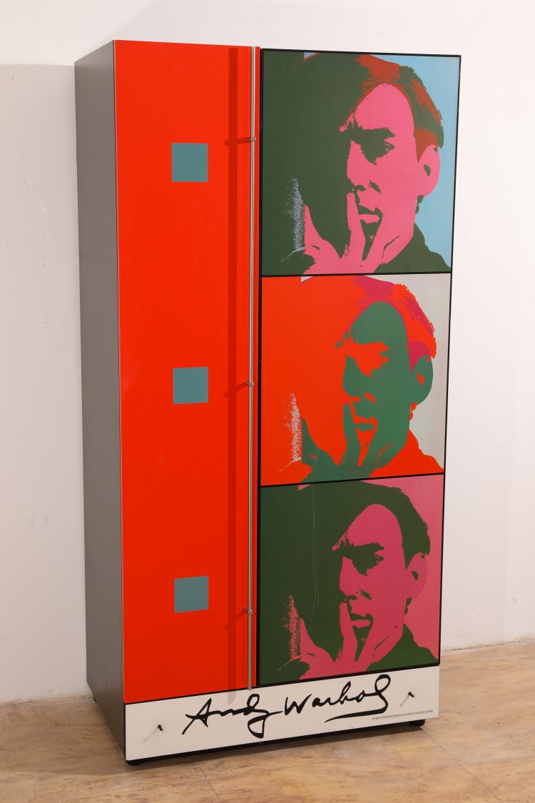 Hauptbild zu Objekt, Andy Warhol, hb Collection, limited Cabinet Motif A Set of Six Self Portaits 1966, hb Collection, K-13 520