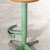 Jean Prouvé, Ateliers Jean Prouvé, rare rotating and height-adjustable stool