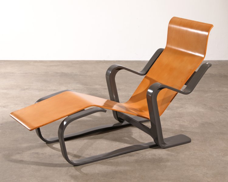 Hauptbild zu Objekt, Marcel Breuer, Isokon, restored plywood lounger/chaise longue, Isokon, K-13 339