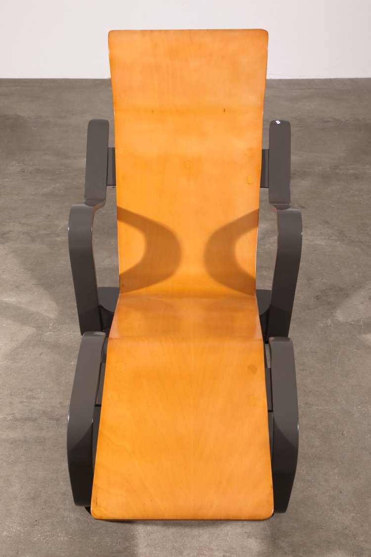 Bild 1 zu Objekt, Marcel Breuer, Isokon, restored plywood lounger/chaise longue, Isokon, K-13 339