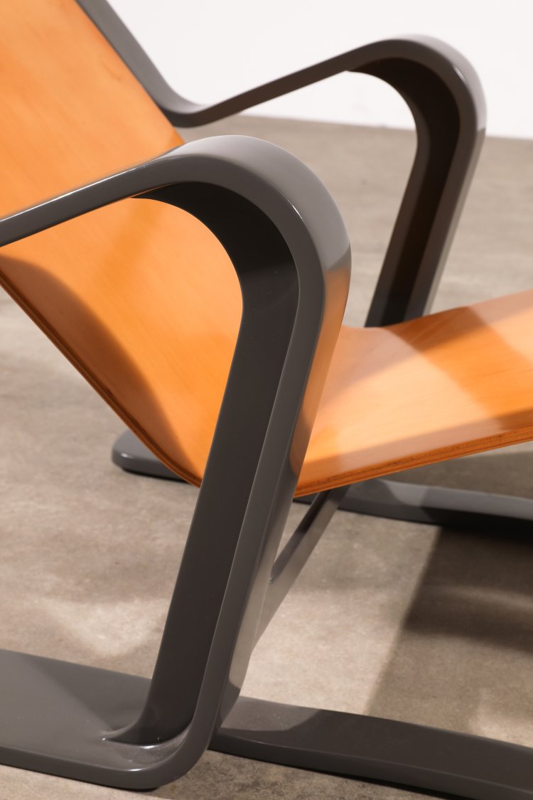 Bild 3 zu Objekt, Marcel Breuer, Isokon, restored plywood lounger/chaise longue, Isokon, K-13 339