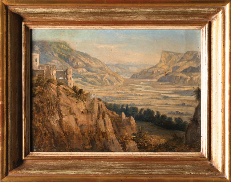 Bild 1 zu Objekt, Carl Rottmann, Oil on wood, ca. 1818, K-13 172