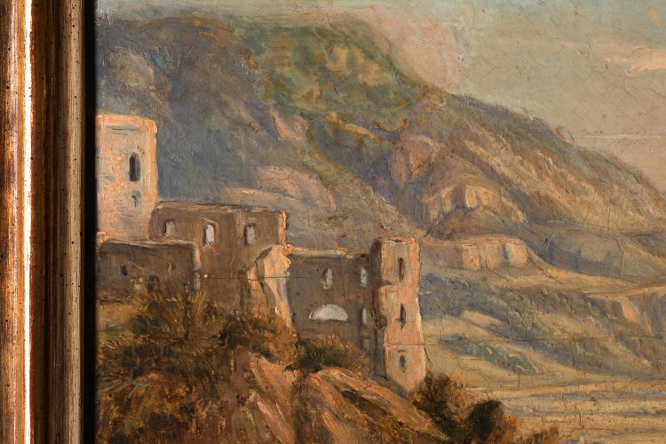 Bild 3 zu Objekt, Carl Rottmann, Oil on wood, ca. 1818, K-13 172