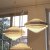 Spectral, 3 large pendant lamps/slat lights, model Octaform