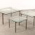 Poul Kjaerholm (im Stile von), 3 Satztische / Coffeetables im Stile von PK 61
