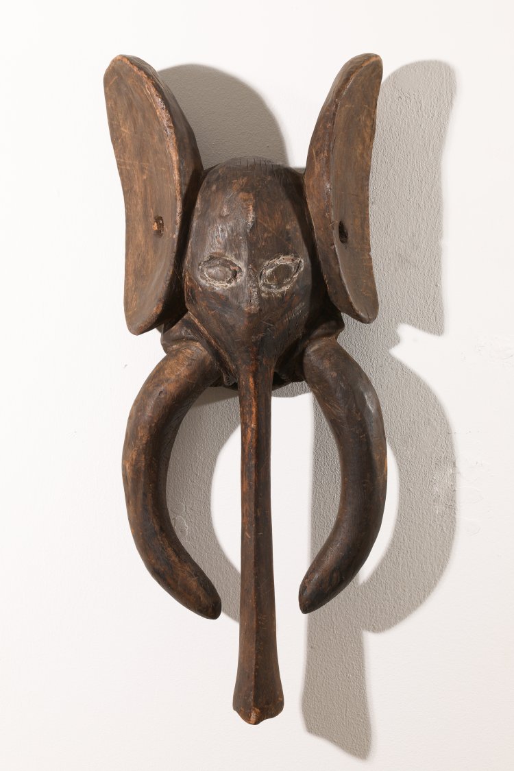 Hauptbild zu Objekt, Elephant mask, Guro, Ivory Coast, K-13 14