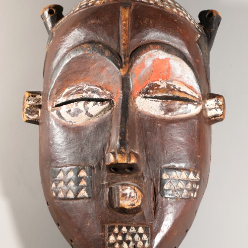 Male face mask, Biombo, Congo