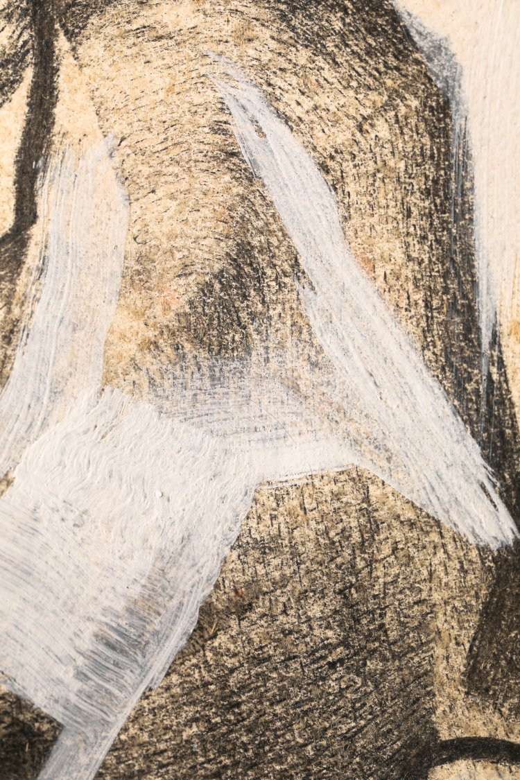 Bild 3 zu Objekt, Herbert Zangs*, Kohlezeichnung/ Mischtechnik, 1958. Abb. WVZ Martelaere, K-13 231