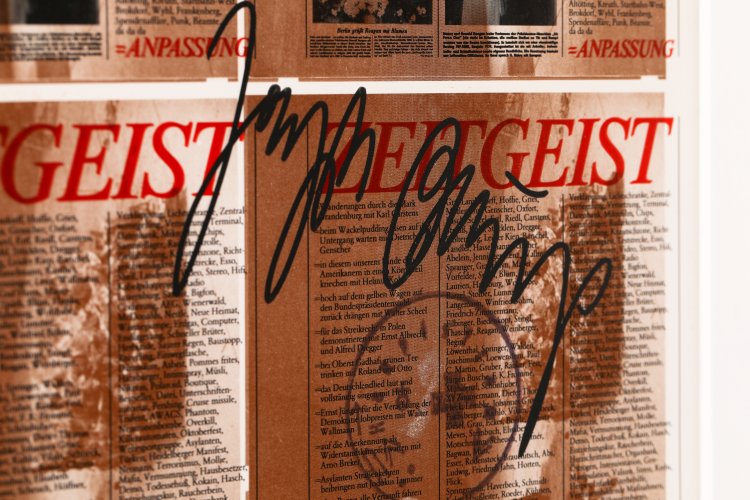 Bild 2 zu Objekt, Joseph Beuys*, Proof Print, Zeitgeist/Hasengrab, 1982, K-13 240