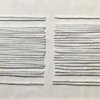 Leo Erb*, Ohne Titel, Reihung, Pfeifenreiniger, Unikat 1978, signiert