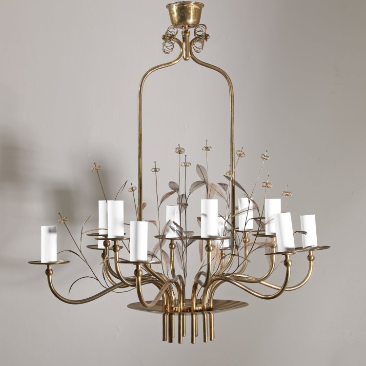 Bild 1 zu Objekt, Paavo Tynell, Taito Oy, large pendant Light/Chandelier, Taito Oy, K-13 409