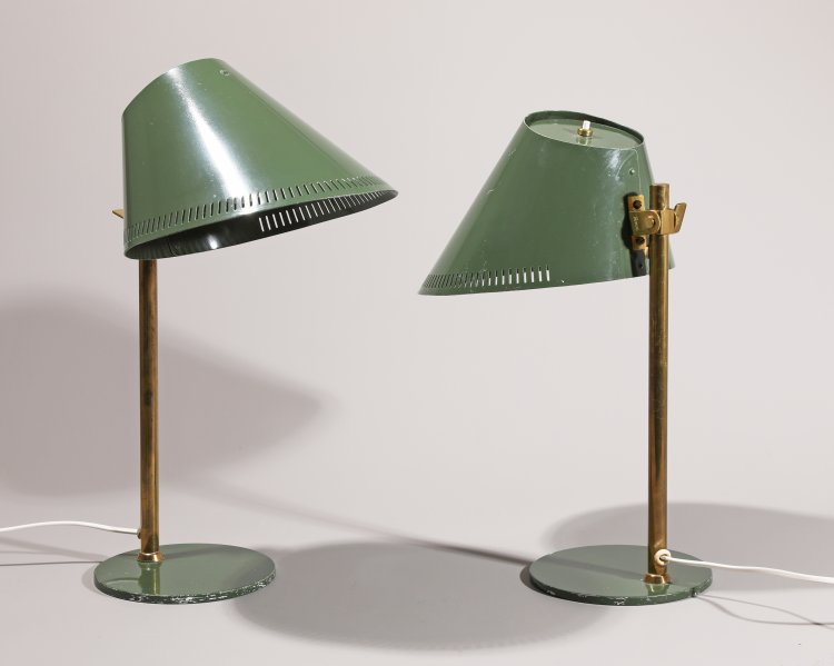 Hauptbild zu Objekt, Paavo Tynell, Idam Oy, 2 table Lamps, model 9227, Idmann Oy, K-13 423