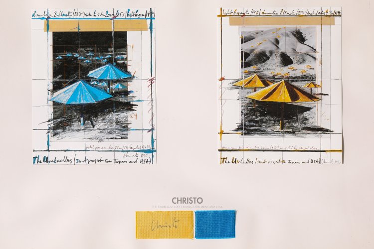 Hauptbild zu Objekt, Christo*, The Umbrellas, Joint Project for Japan and U.S.A. 1991, K-13 224