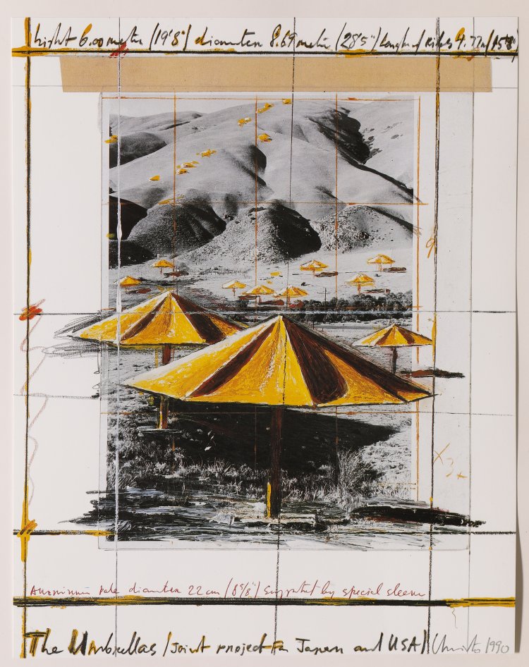 Bild 3 zu Objekt, Christo*, The Umbrellas, Joint Project for Japan and U.S.A. 1991, K-13 224