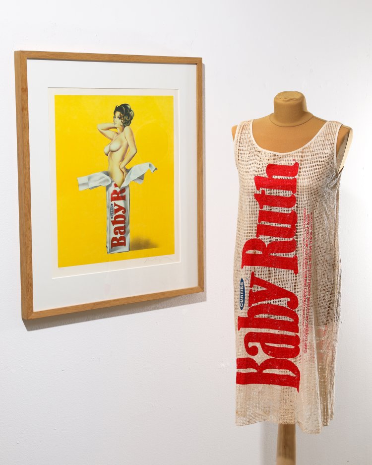 Hauptbild zu Objekt, Mel Ramos, Candy - Baby Ruth and Paper Dress, K-13 285