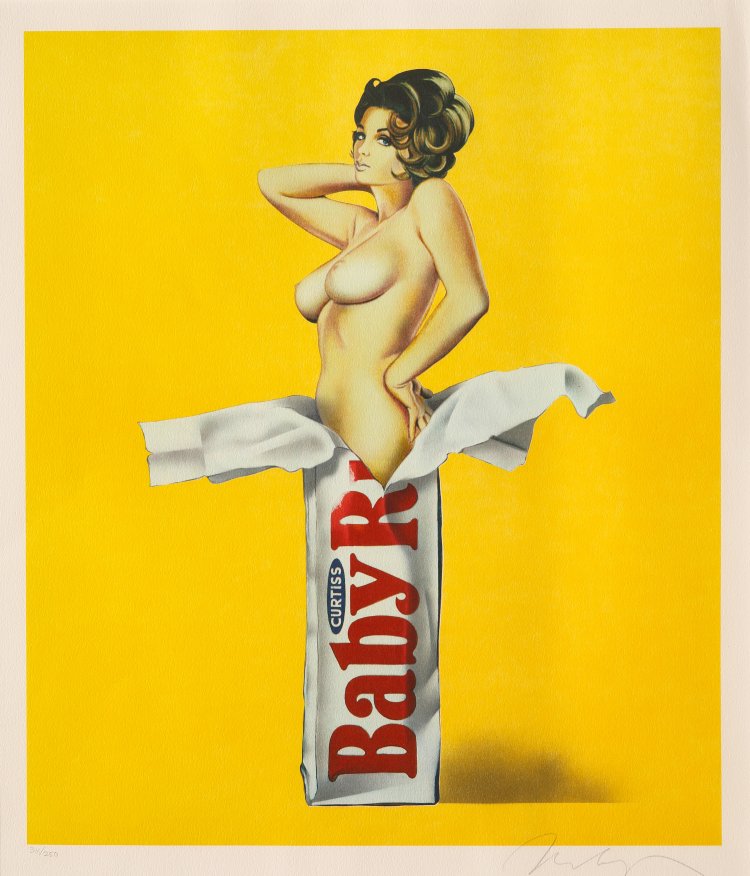 Bild 7 zu Objekt, Mel Ramos, Candy - Baby Ruth and Paper Dress, K-13 285