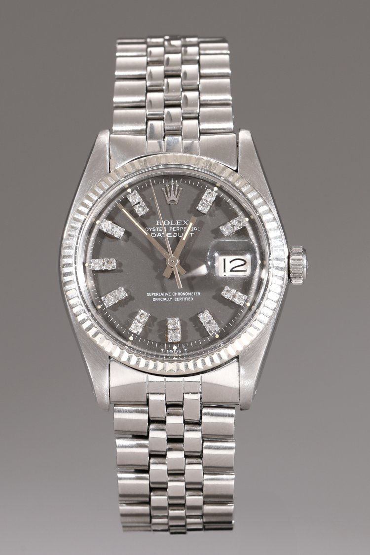 Hauptbild zu Objekt, Rolex Oyster Perpetual Datejust. Ref.1601 automatic men's watch, Rolex S.A., K-13 57