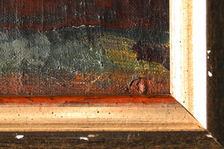 Bild 2 zu Objekt, Bernhard Hoetger, Worpswede landscape, Painting, K-13 176