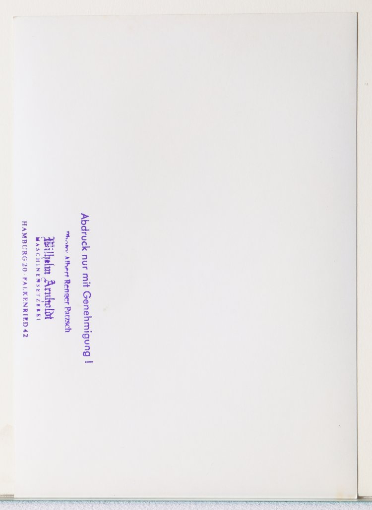 Bild 3 zu Objekt, Albert Renger-Patzsch*, 3 Photographs, K-13 217